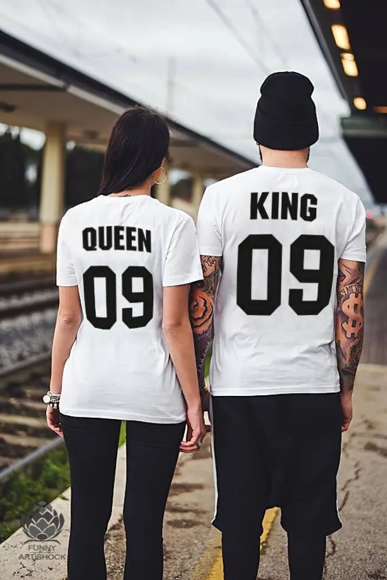 CAMISETAS DE PAREJA KING Y QUEEN 4