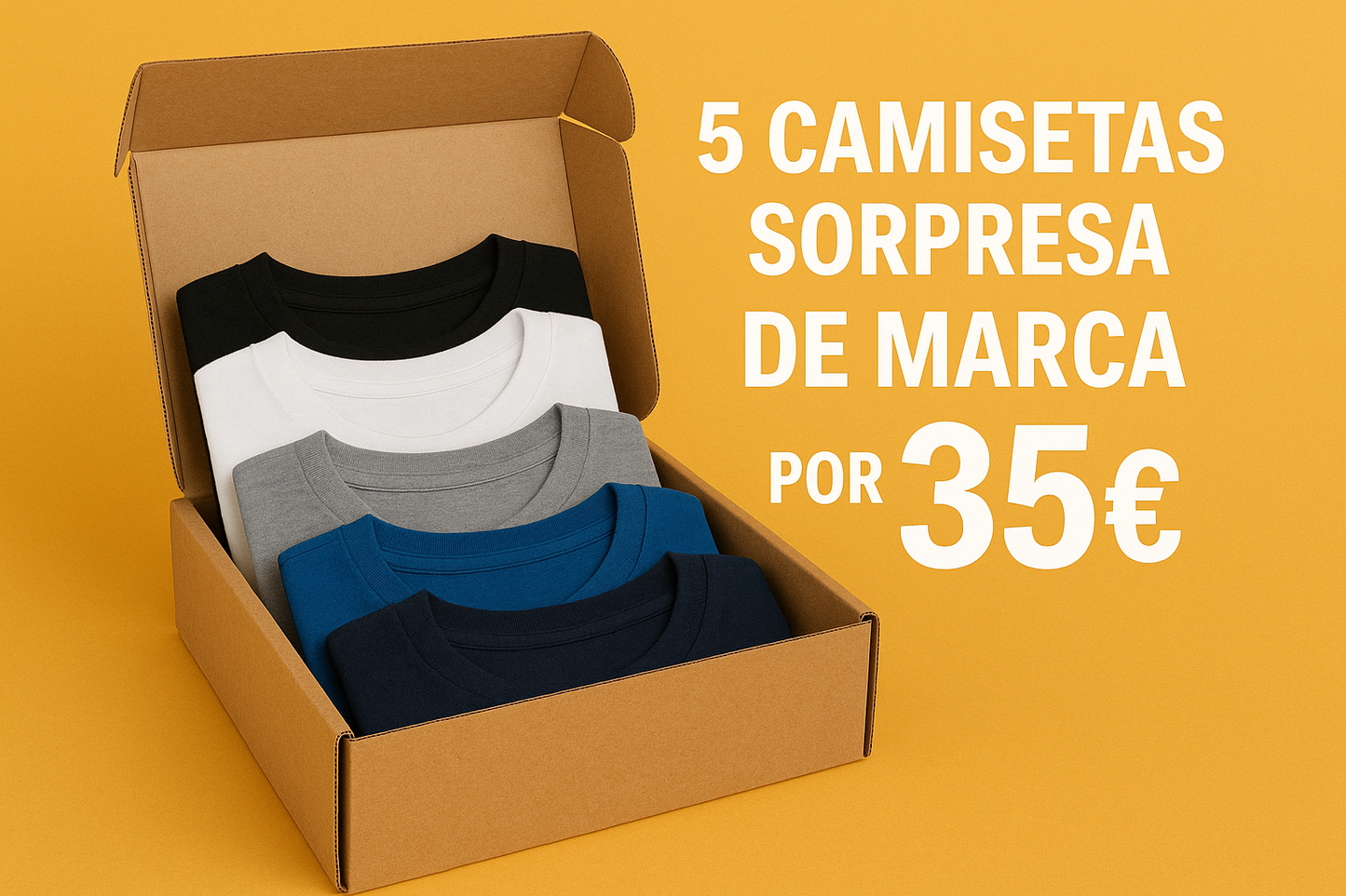 PACK SORPRESA CAMISETAS