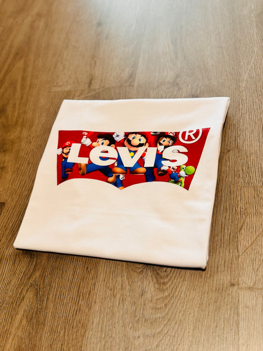 CAMISETA LEVI MARIO BROS