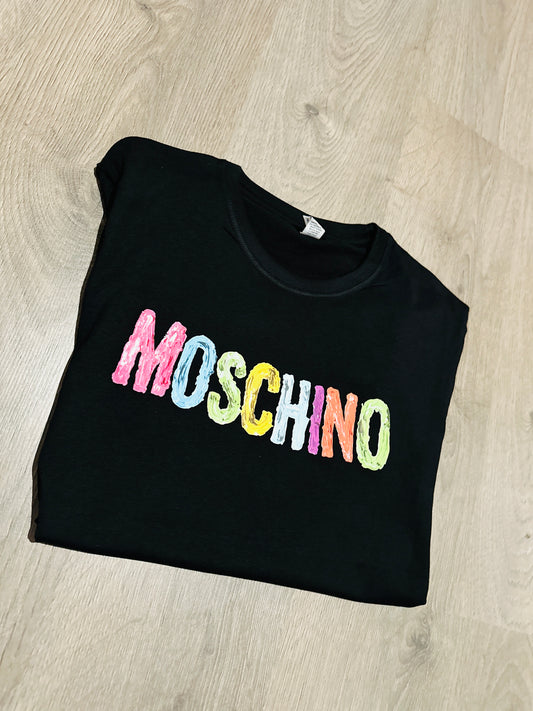 CAMISETA MOSCHINO COLORINES OLD