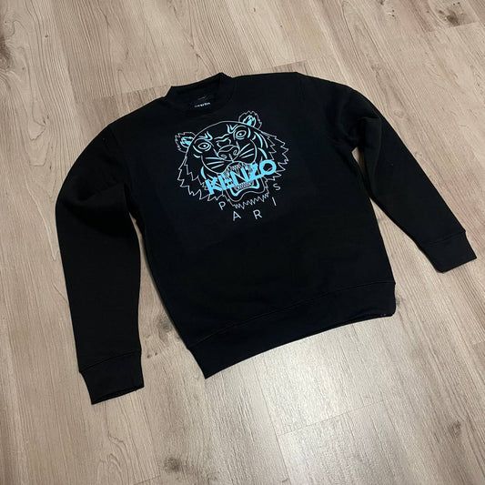 SUDADERA SIN CAPUCHA KENZO LEON AZUL