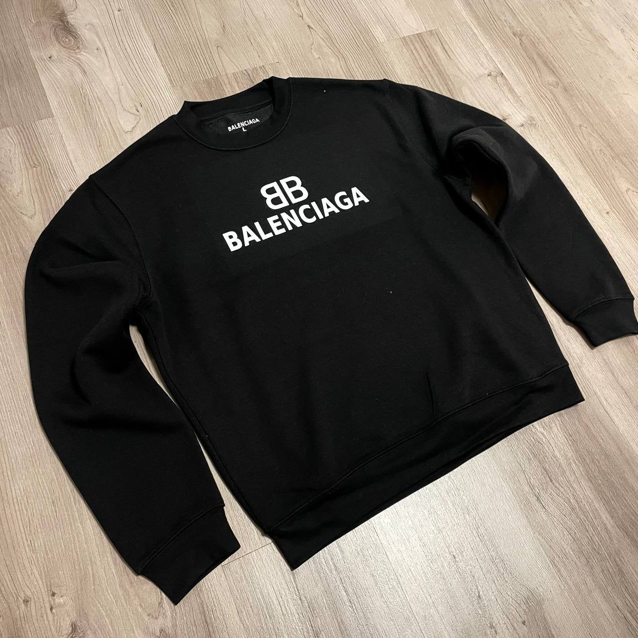 SUDADERA SIN CAPUCHA BALENCIAGA BB