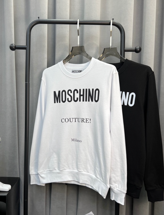 SUDADERA MOSCHINO SIN CAPUCHA