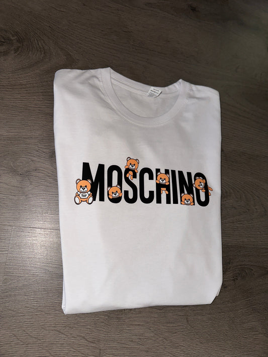 CAMISETA MOSCHINO OSO MINI OSITOS