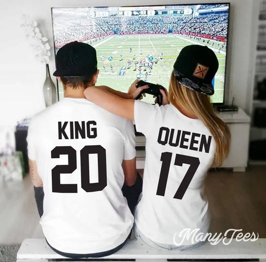 CAMISETAS DE PAREJA KING Y QUEEN 4