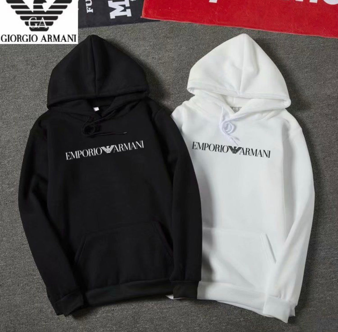 SUDADERA CON CAPUCHA EMPORIO ARMANI