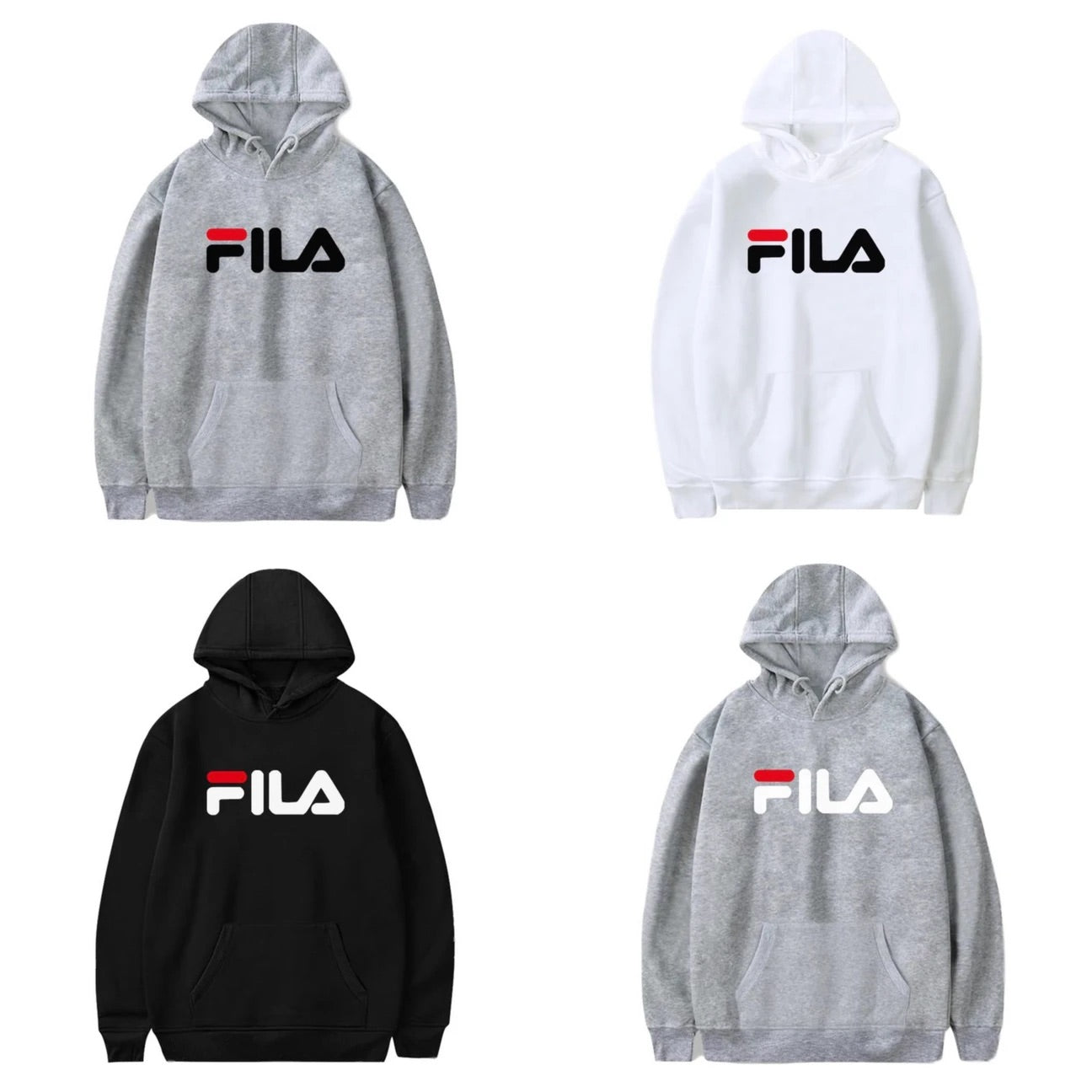 SUDADERA CON CAPUCHA FILA